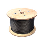 CABLE EN ACIER GALVANISE 4MM X 500M